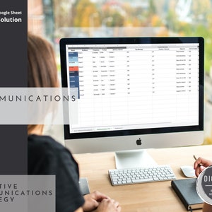 Communications Plan Template | Comms | Colorblind-friendly Design