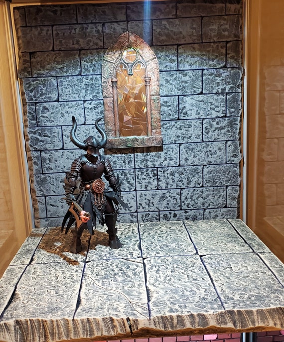 CUSTOM HANDMADE DIORAMA Marvel Legends Mezco Neca Mythic Legions