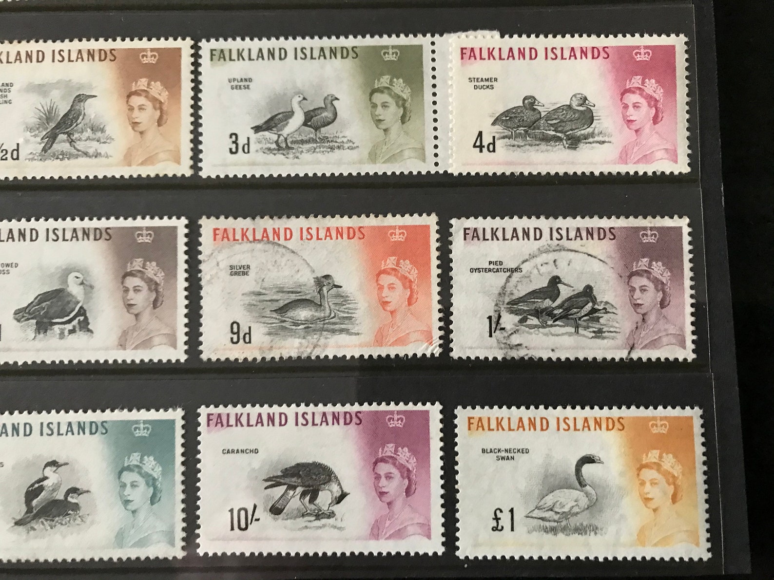 Vintage Stamps Falkland Islands 1960 Etsy UK