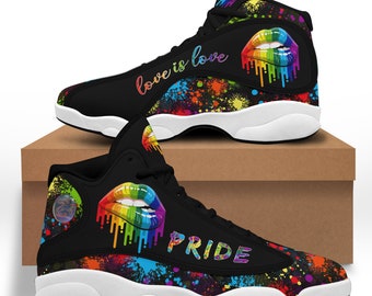 rainbow jordans
