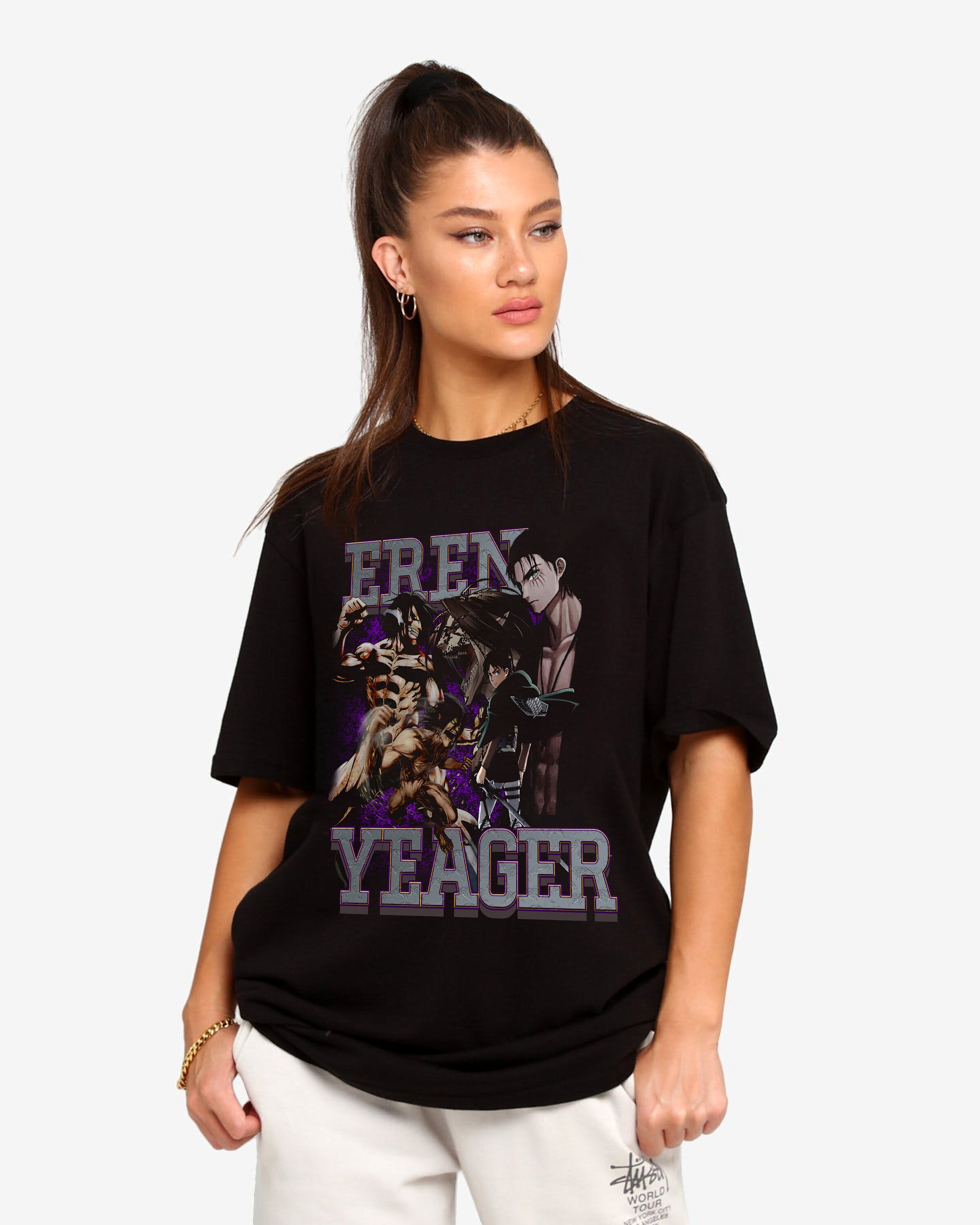 Eren Yeager Attack on Titan Vintage T 