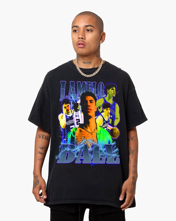 spiralformet I navnet job Lamelo Ball Vintage T Shirt NBA Young Player Vintage T Shirt - Etsy Canada