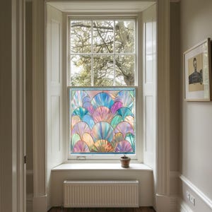 Window Film, Privacy Window Film, Art Deco Window Film, Kitchen Window Film, Bathroom Window Film, Stained Glass Window Film