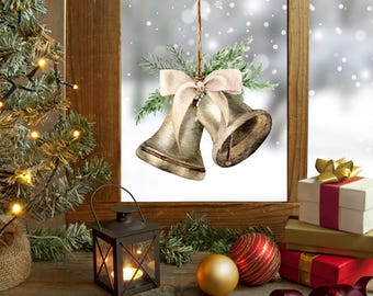 Adesivi natalizi per finestre, Feste, regali, Babbo di Natale - Fan di Lidl