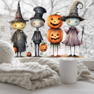 Halloween Window Stickers, Halloween window stickers, Halloween Window Decorations, Halloween Window Clings, Halloween Decals, Whimsical