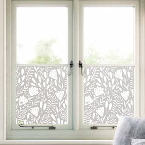 frosted Privacy Window Film, Static Cling Privacy Window Film, Window Film, Patterned Window Film, Static Cling, Privacy Window Decoration