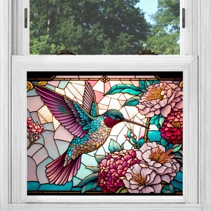 Art Deco Window Film, Privacy Window Film, Window Film, Decorative Window Film, Patterned Window Film, Coloured Window Film, Stained Glass