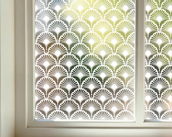 Frosted Privacy Window Film, Privacy Window Film, Patterned Privacy Window Film, Window Film, Patterned Window Vinyl, Static Cling