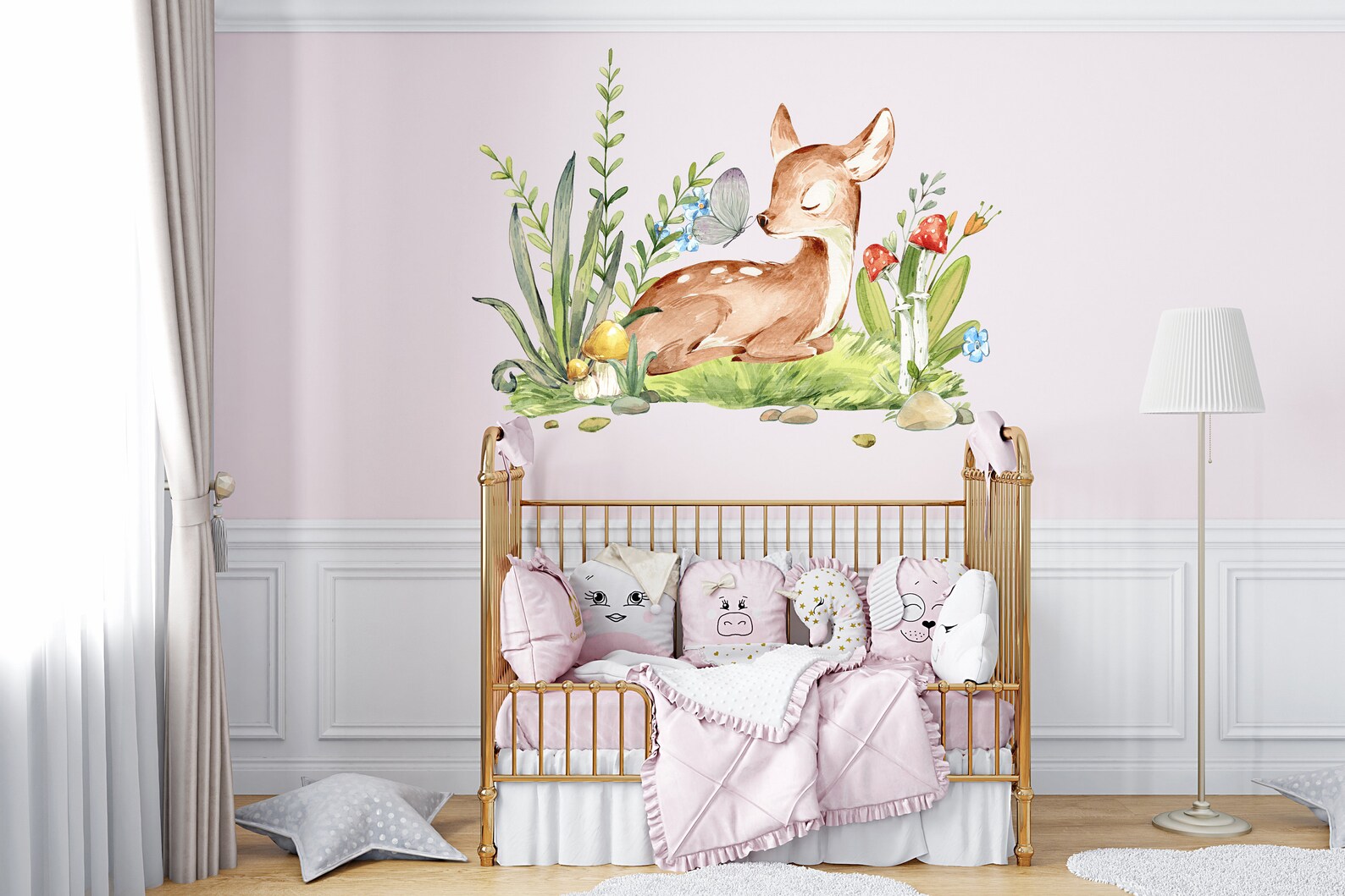 Nursery Wall Stickers Nursery Stickers Girls Wall Stickers Etsy UK
