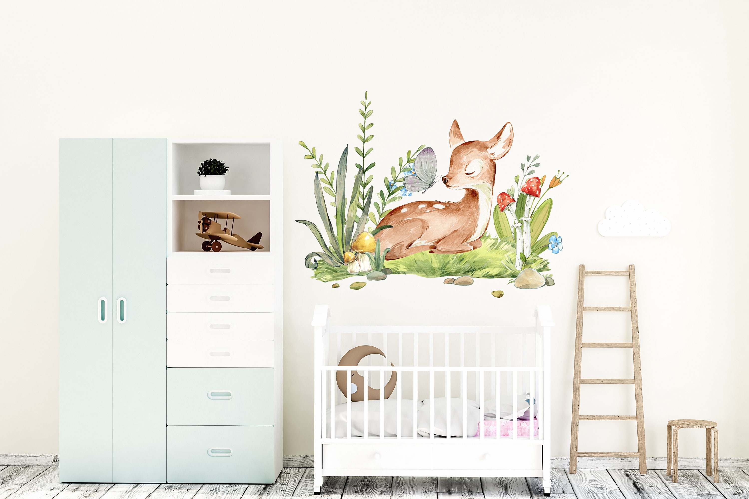 Nursery Wall Stickers Nursery Stickers Girls Wall Stickers Etsy UK