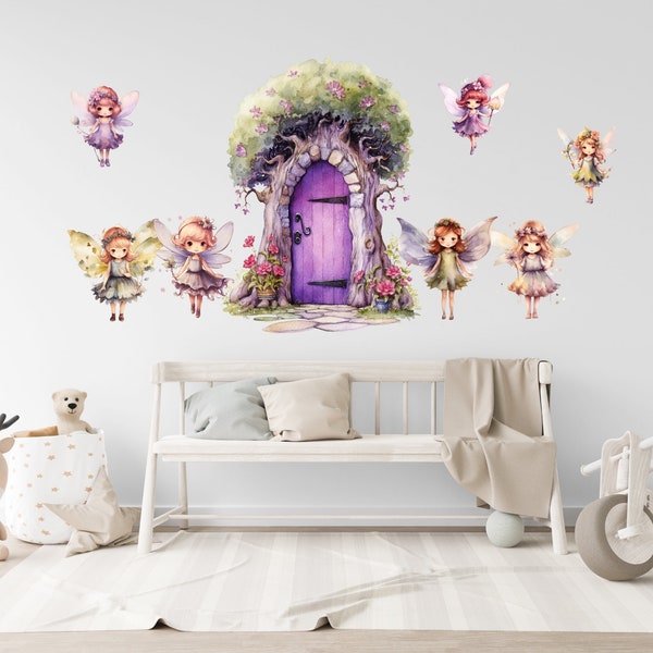 Whimsical Wall Decal - Etsy