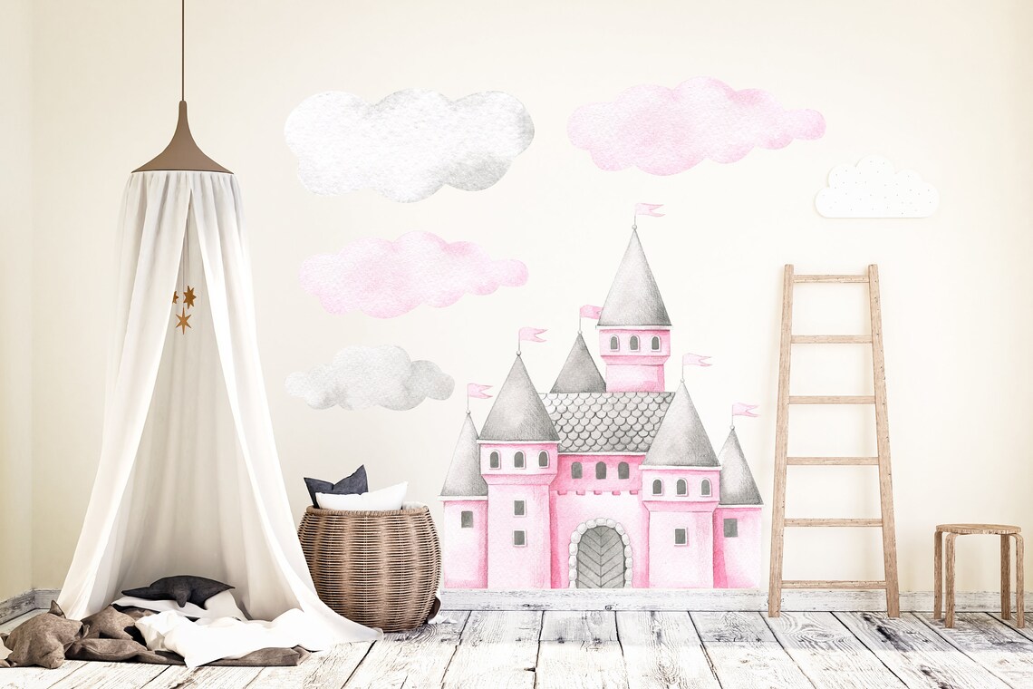 Nursery Wall Stickers Nursery Stickers Girls Wall Stickers Etsy UK