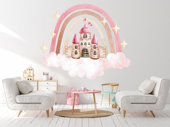 Princess Wall Decals Nursery Stickers Girls Wall Stickers