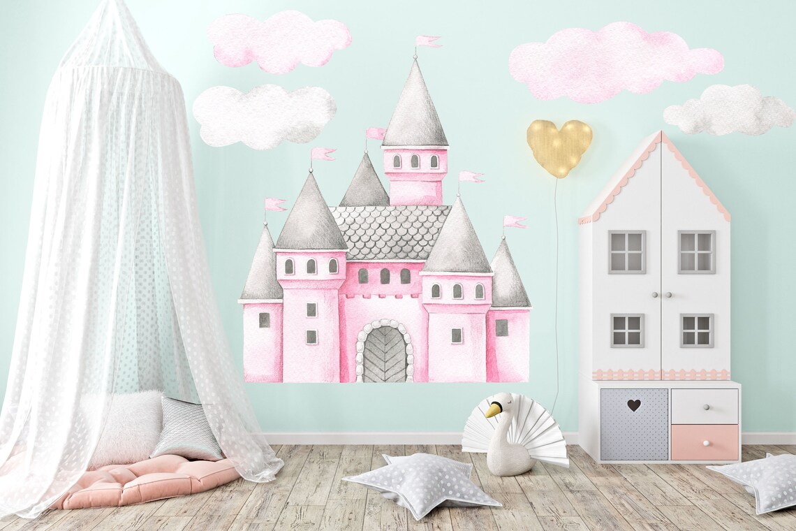 Nursery Wall Stickers Nursery Stickers Girls Wall Stickers Etsy UK