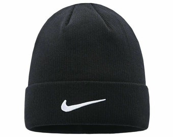 nike peaked beanie hat