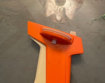 Dymo Labeler 1970s Juicy Orange Space Age