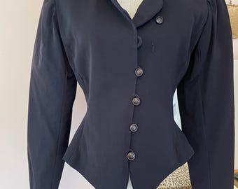 Vtg  Emanuel Ungaro Paris Parallele Fitted Wool Jacket Made in Italy Size 6