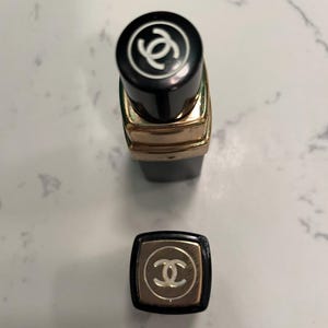 VTG Chanel Flacon Mini 15ml Glass Refillable Chanel No.5 Screw Cap Scant Remains Circa 1950s Embossed w NY DIST.