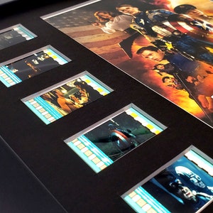 Captain America: The First Avenger (2011) | Rare Collectible Film Cell Display
