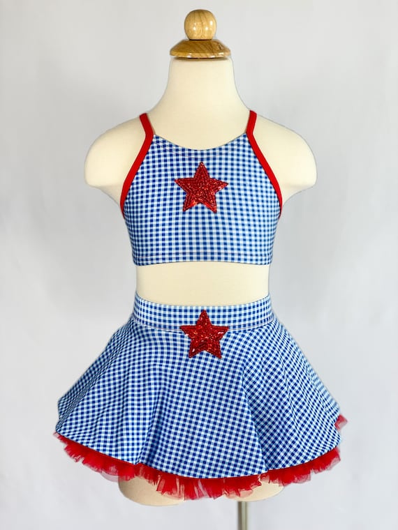 Polka dot dance costume sale