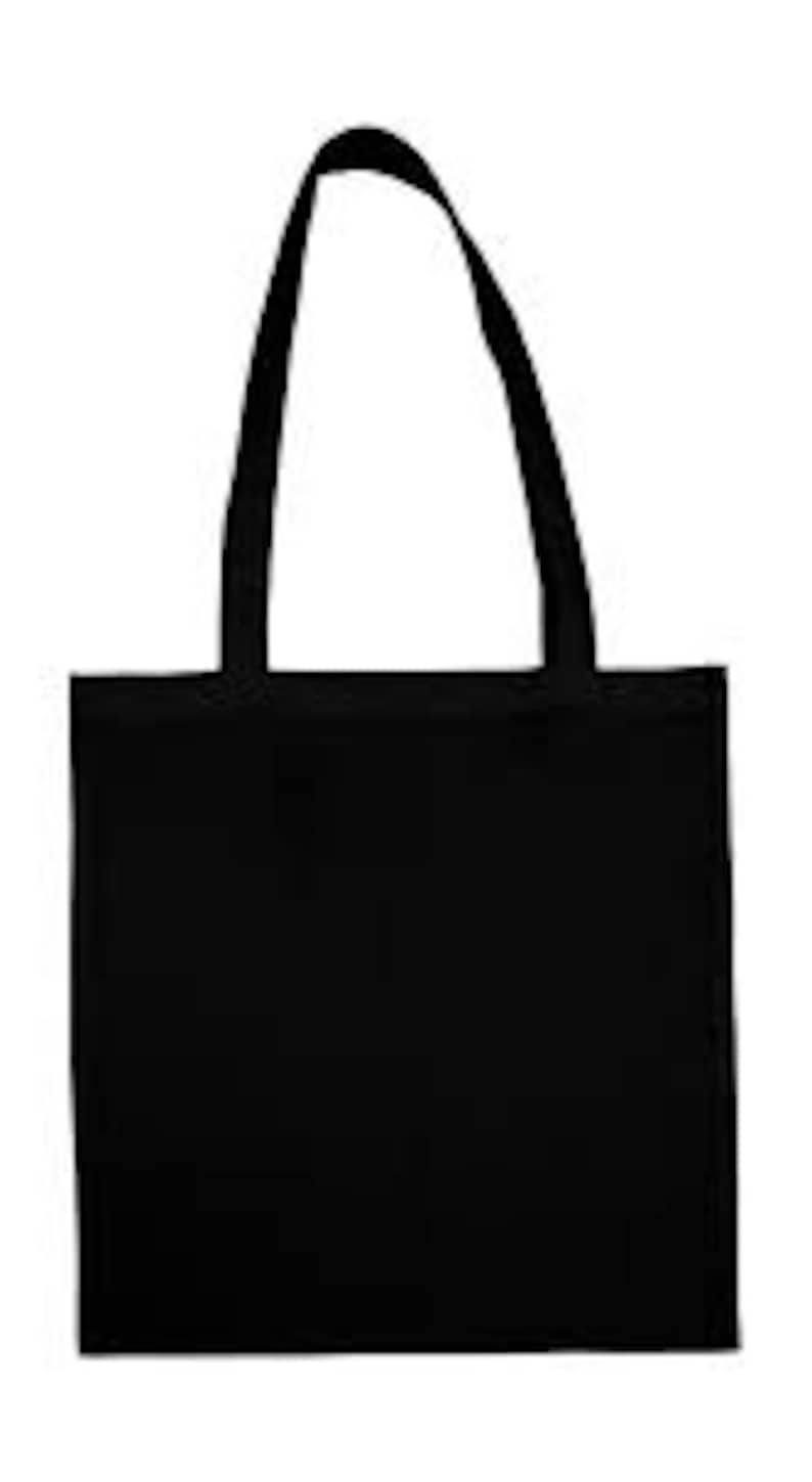 Tote bag, sac de course coton naturel Beige, Rouge ou Noir image 4