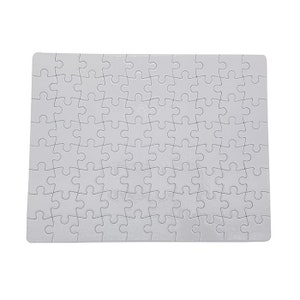 Puzzle de cartón A4 personalizable 80 piezas