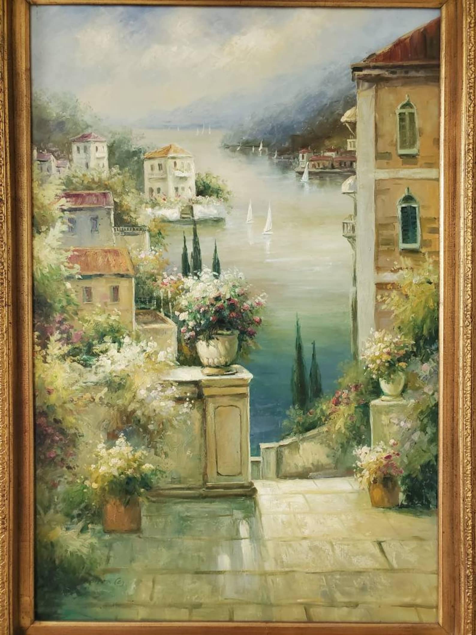 Original handmade Oil paint wall art home decor Etsy