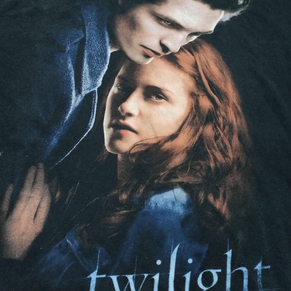 Винтажная футболка фильма «Сумеречная сага», футболка серии фильмов, футболка Эдварда Каллена и Беллы Свон, женская футболка