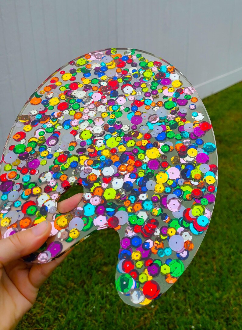 PAINT PALETTE, Do It Yourself Palette, Glass Palette, Watercolor