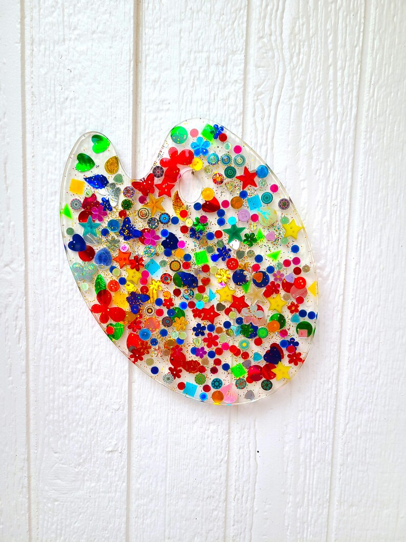 PAINT PALETTE Do It Yourself Palette Glass Palette Etsy