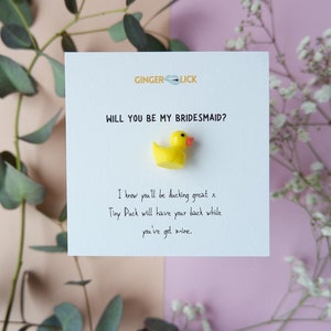 Grappig bruidsmeisje voorstel gift card | Word jij mijn bruidsmeisje? | Gepersonaliseerd met aangepaste | Leuke Vriendschap Cadeau |