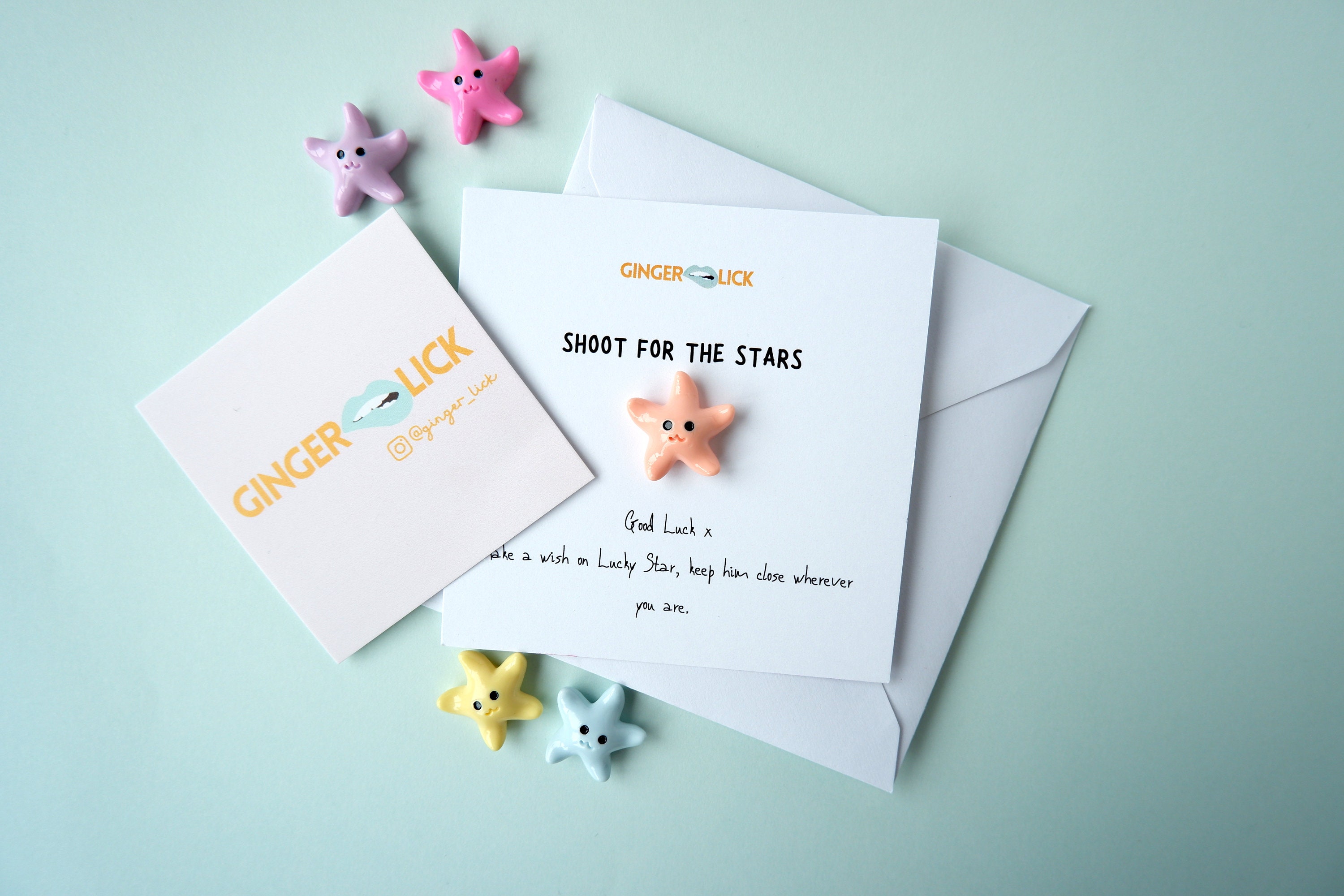 Lucky Charm | Good Luck Card | Good Luck New Job | Leaving