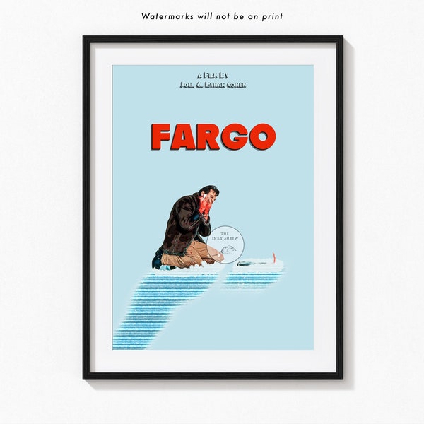 Fargo Poster | Fargo Druck | Fargo Kunst | Fargo Film Poster | Fargo |