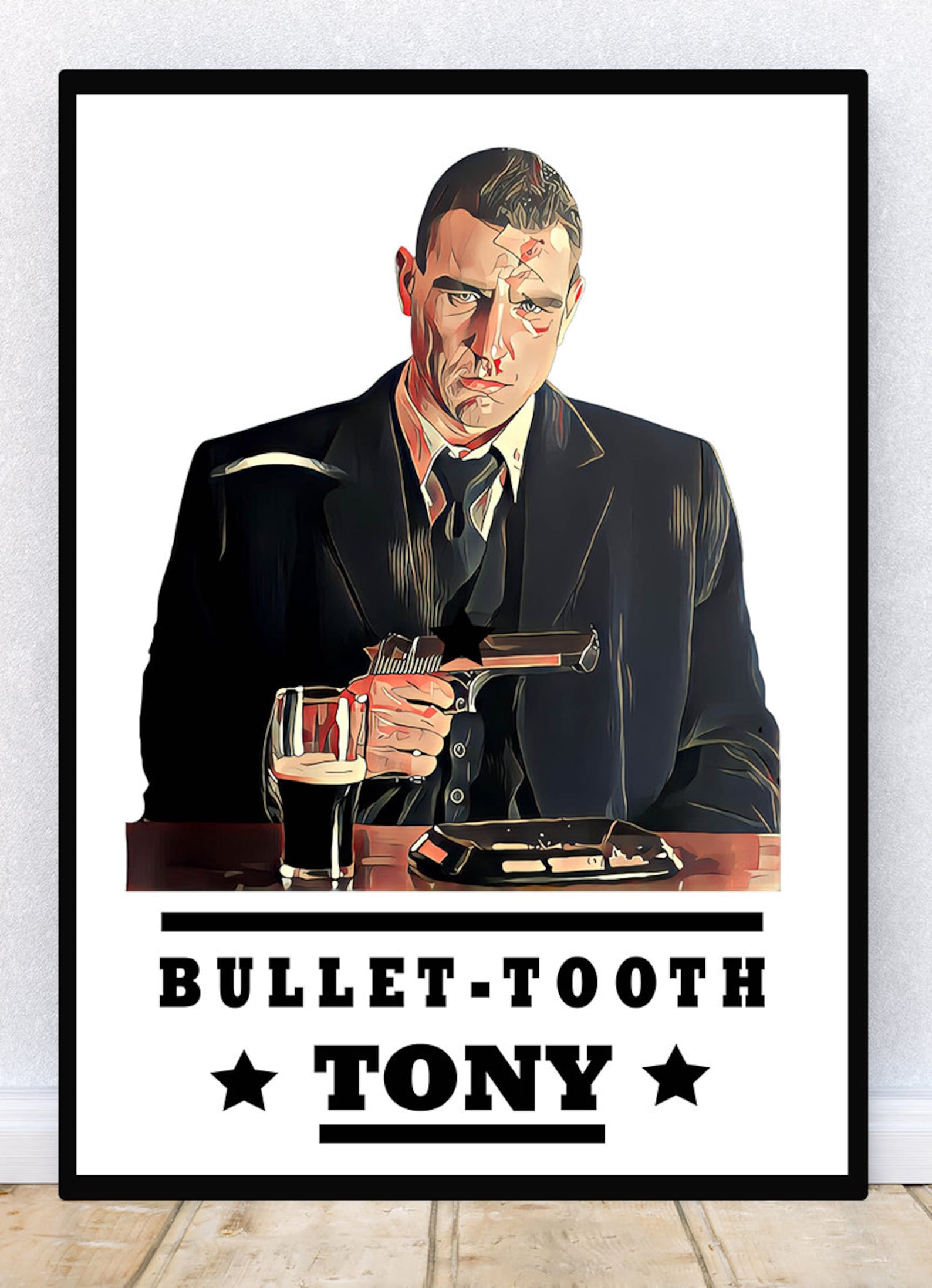 Snatch Snatch Print Snatch Poster Bullet Tooth Tony Vinnie | Etsy