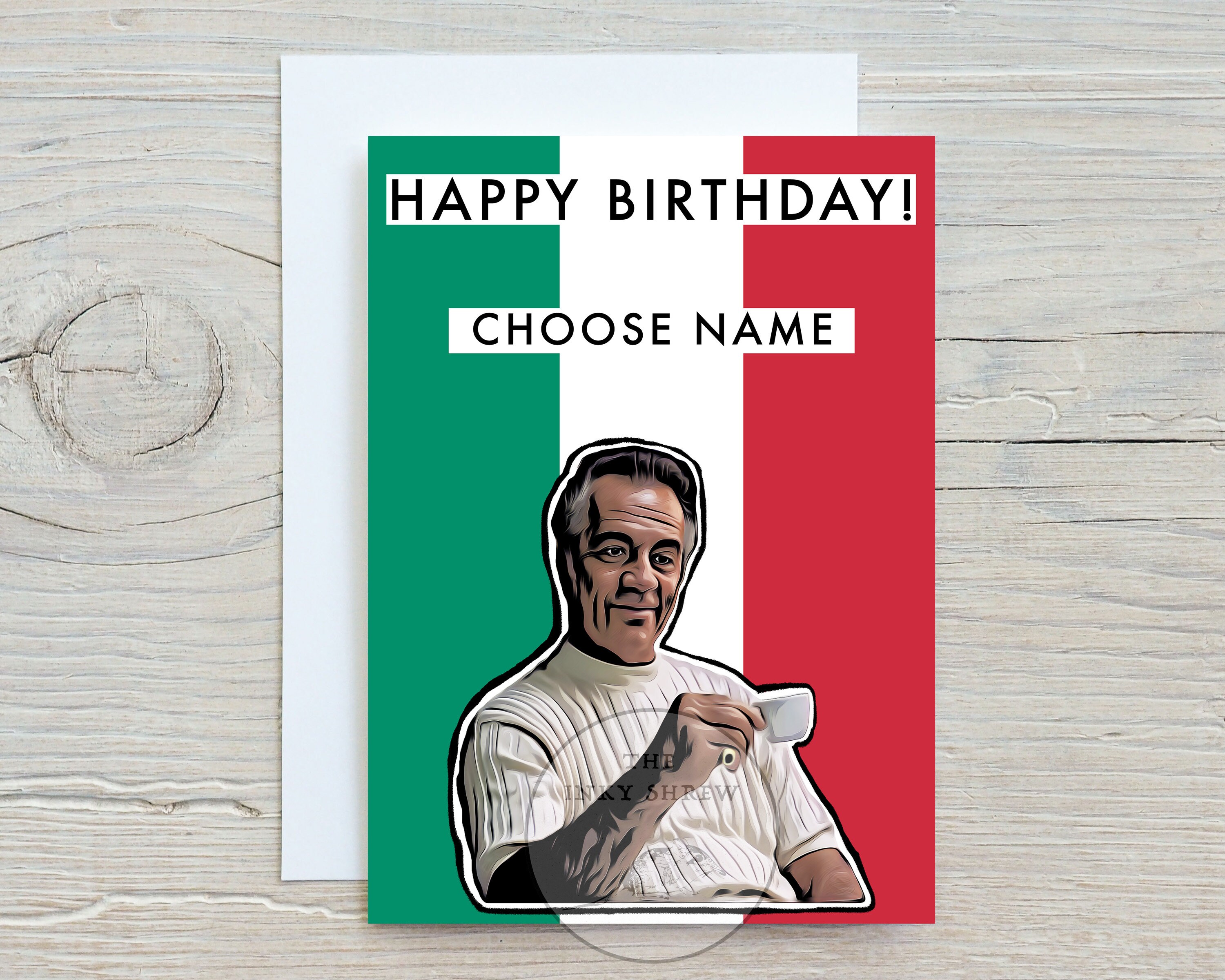 The Sopranos Paulie Walnuts Personalised Birthday Card the - Etsy