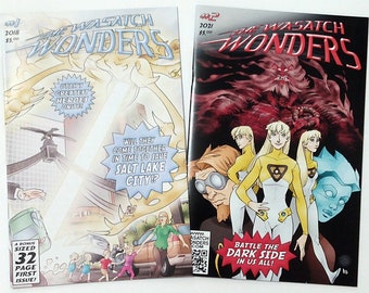 Wasatch Wonders #1 y #2 Cómics