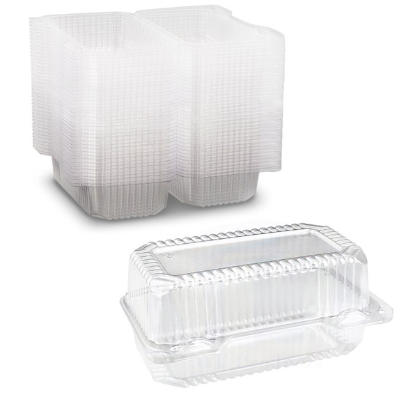 MT Products Small Plastic Containers / Plastic Cake Containers