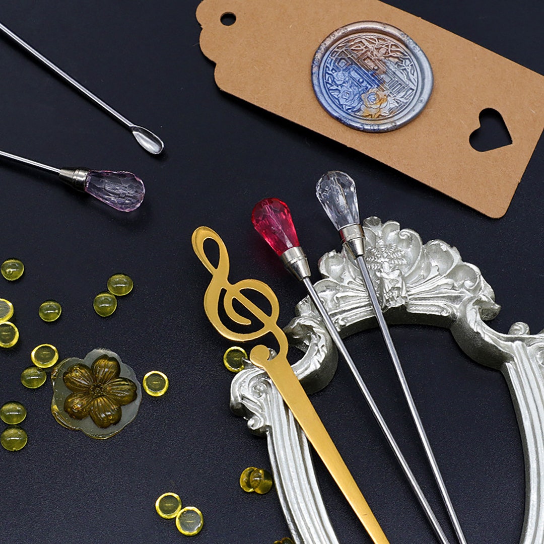 Wax Stirring Rodcrystal Metal Stirring Rod Stainless Steel Etsy