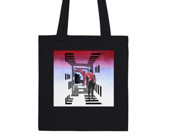Design Tote Bag | 100% cotton | Printed with art
