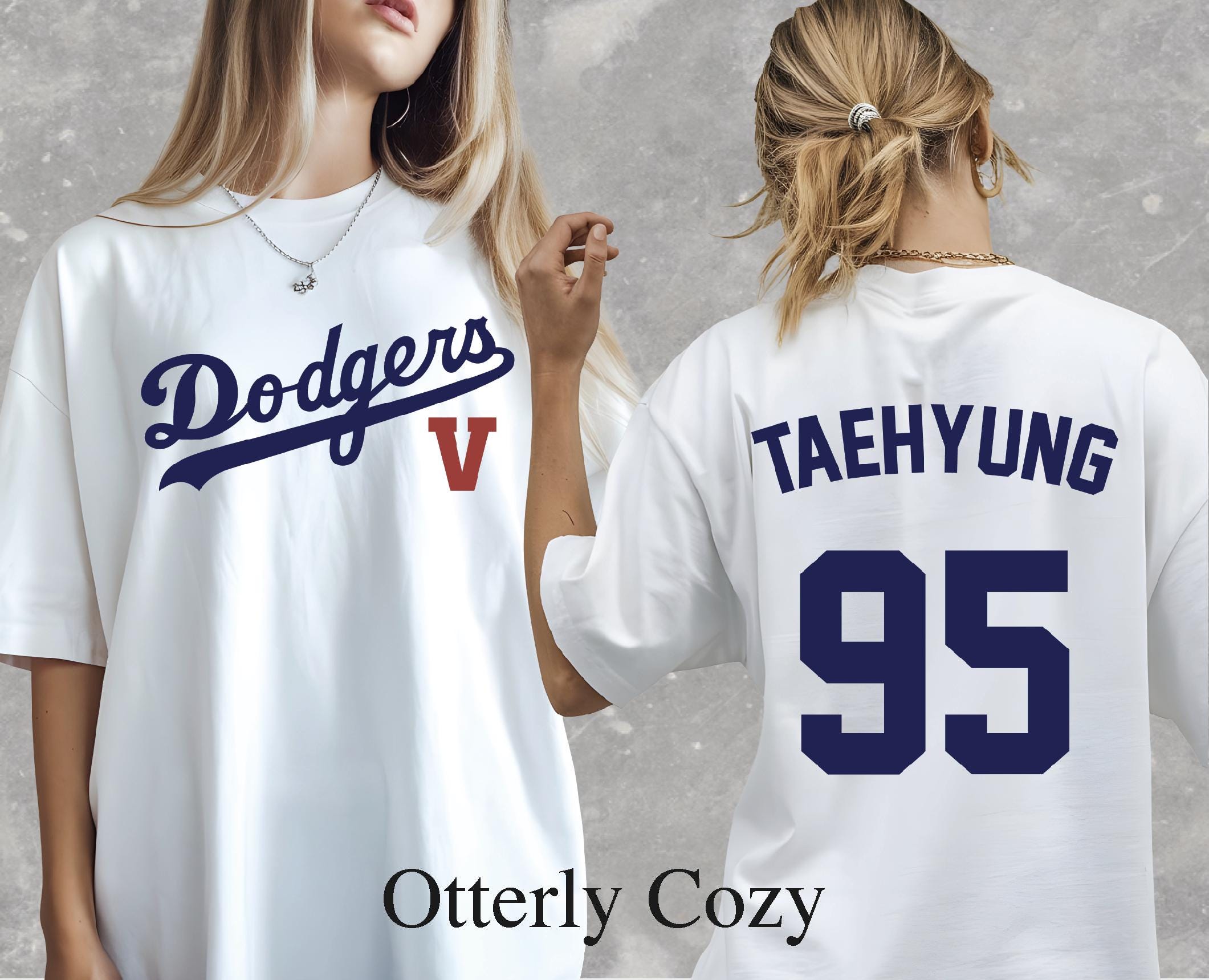 Bts V LA Dodgers First Pitch Commemorative Shirt, Bts V to Throw