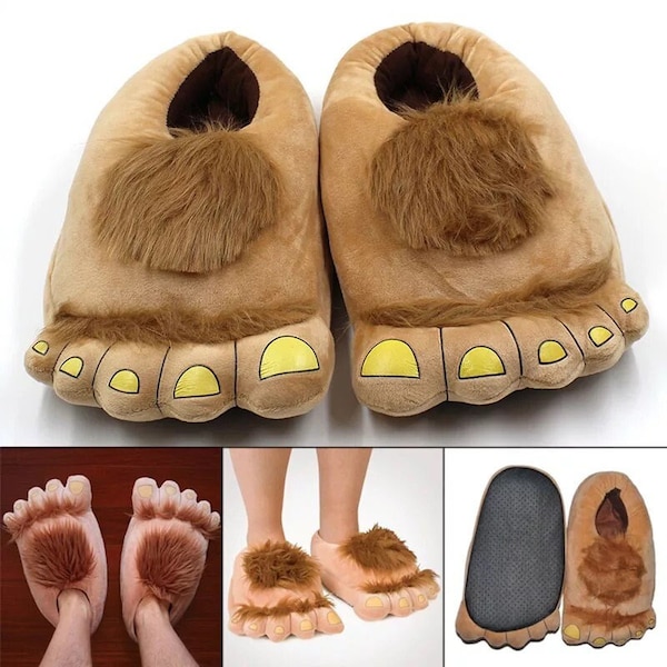 mens funny slippers
