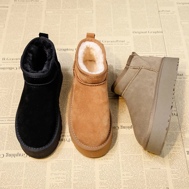 platform boots winter