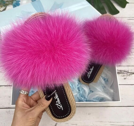 fluffy feather slides