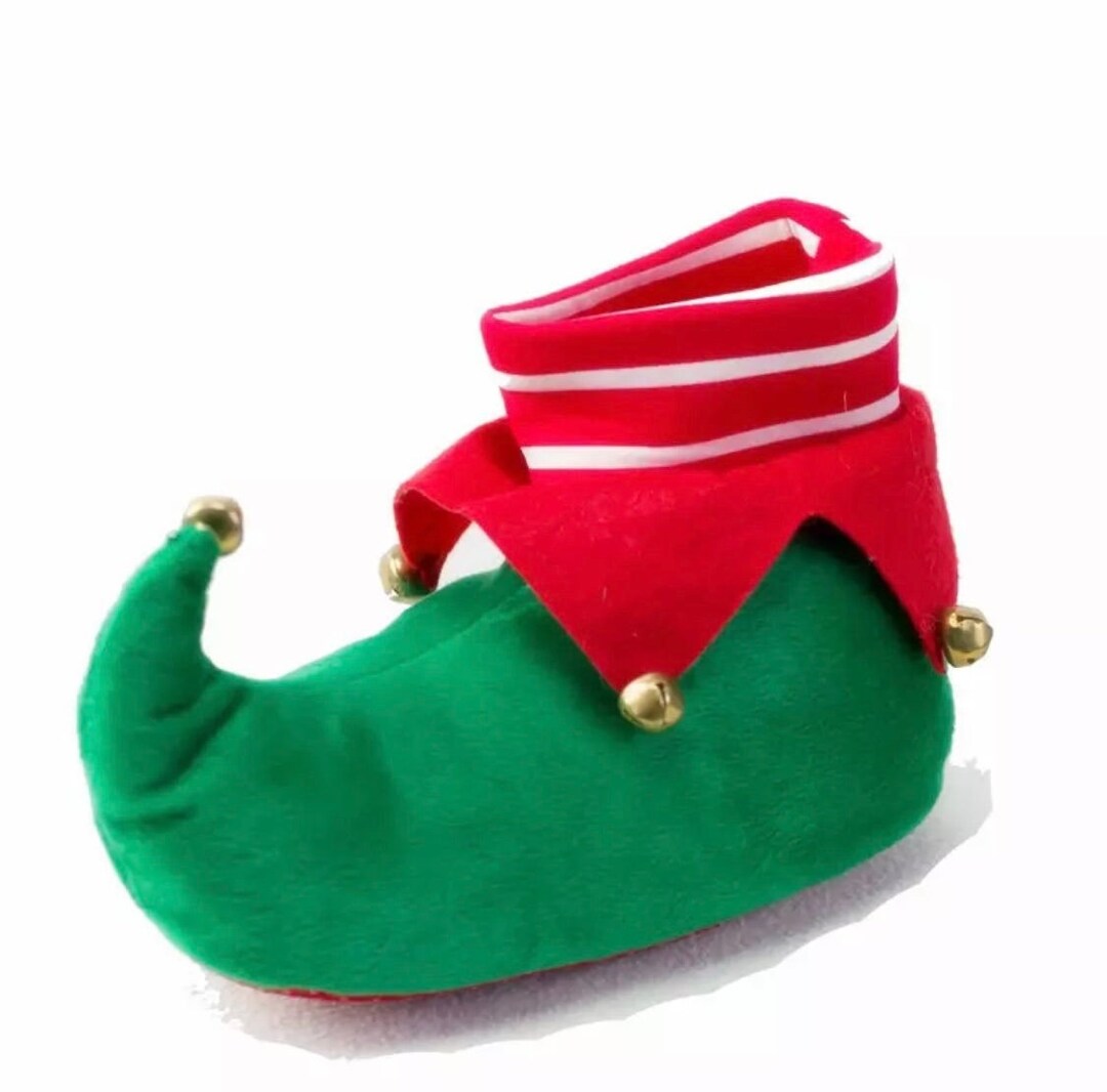 Adults Fun Funny Elf Elves Shoe Boots Indoor Slippers Secret Etsy