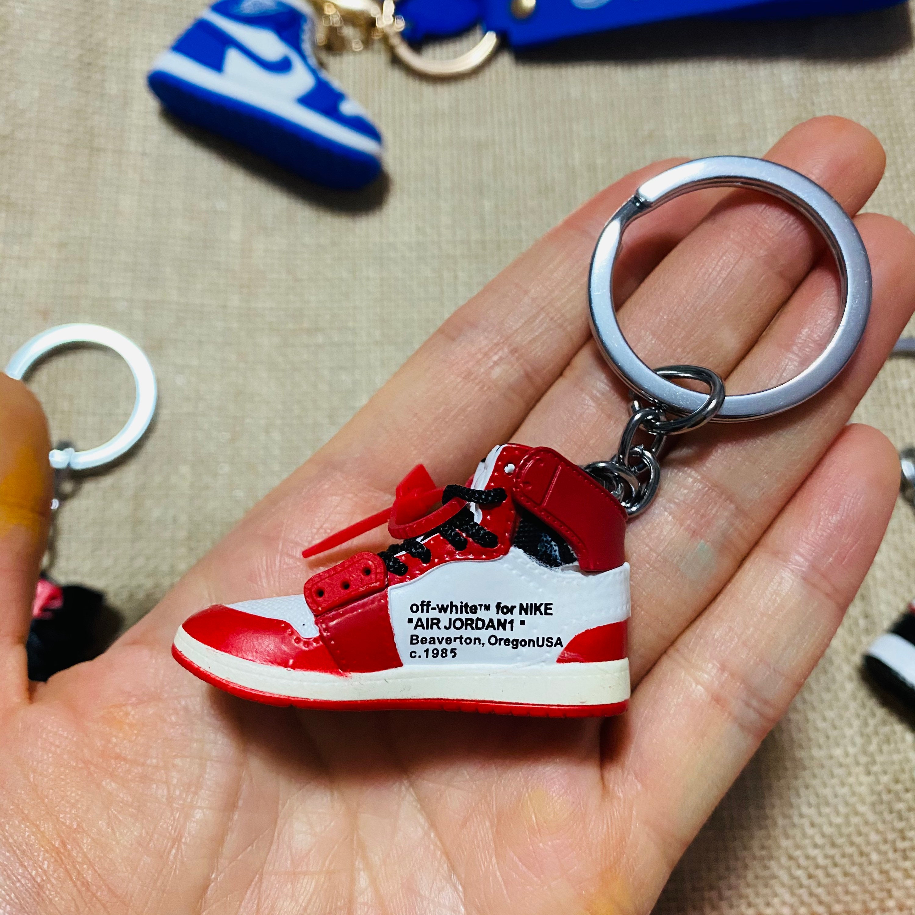 High Quality Air Jordan inspired shoe miniature Keychain key Etsy