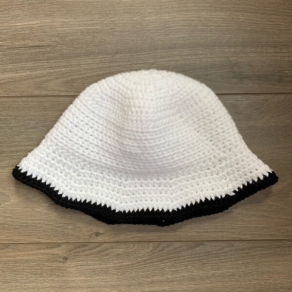 Crochet Stitch Bucket Hat Etsy