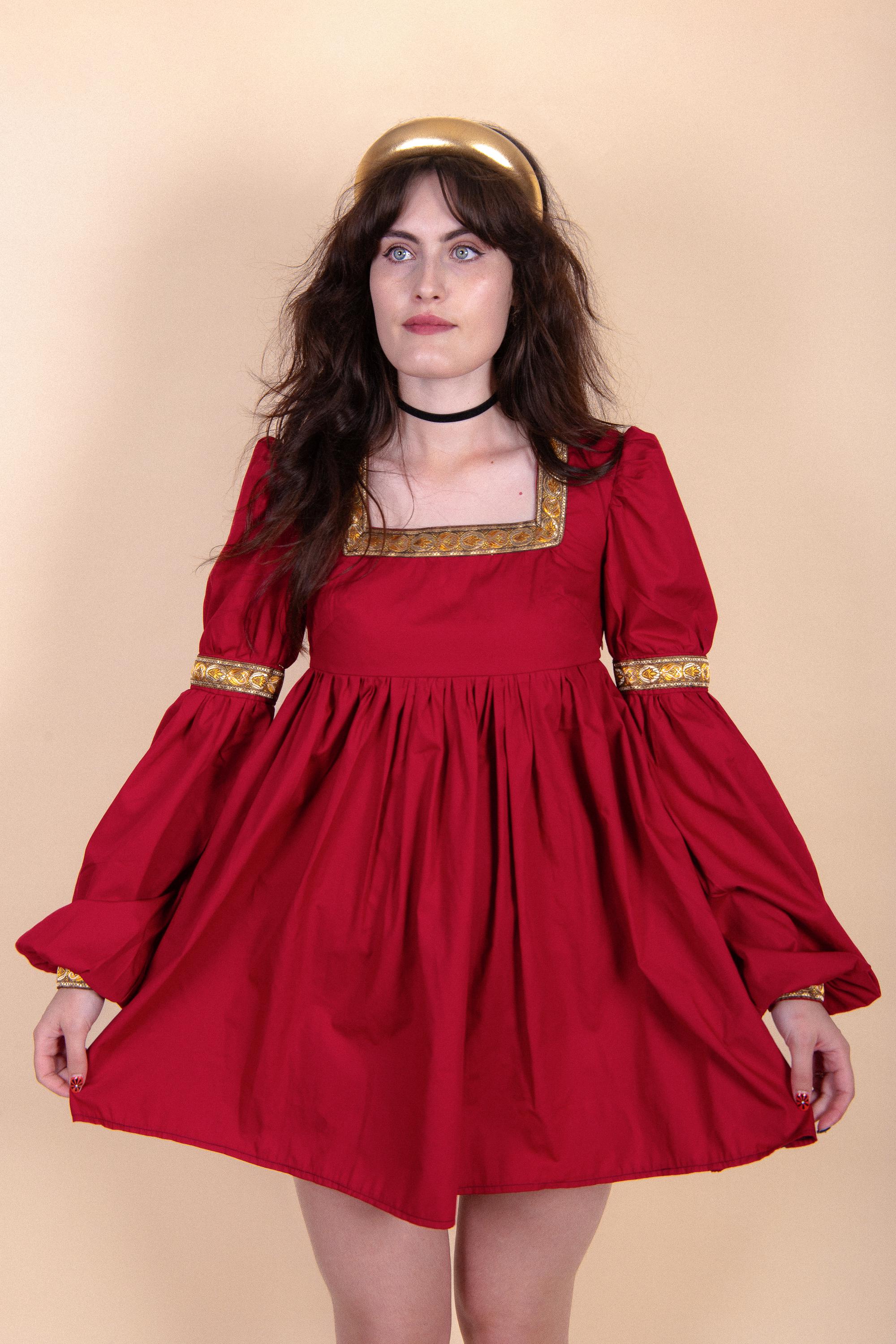 Elowen Tiered Trim Dress