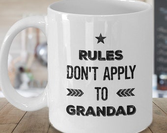 Funny Grandad Mug; Gifts For Grandfather; Funny Meaningful Gift For Grandad; Fathers' Day, Birthday; Coffee Mug For Grandad; Stocking Filler