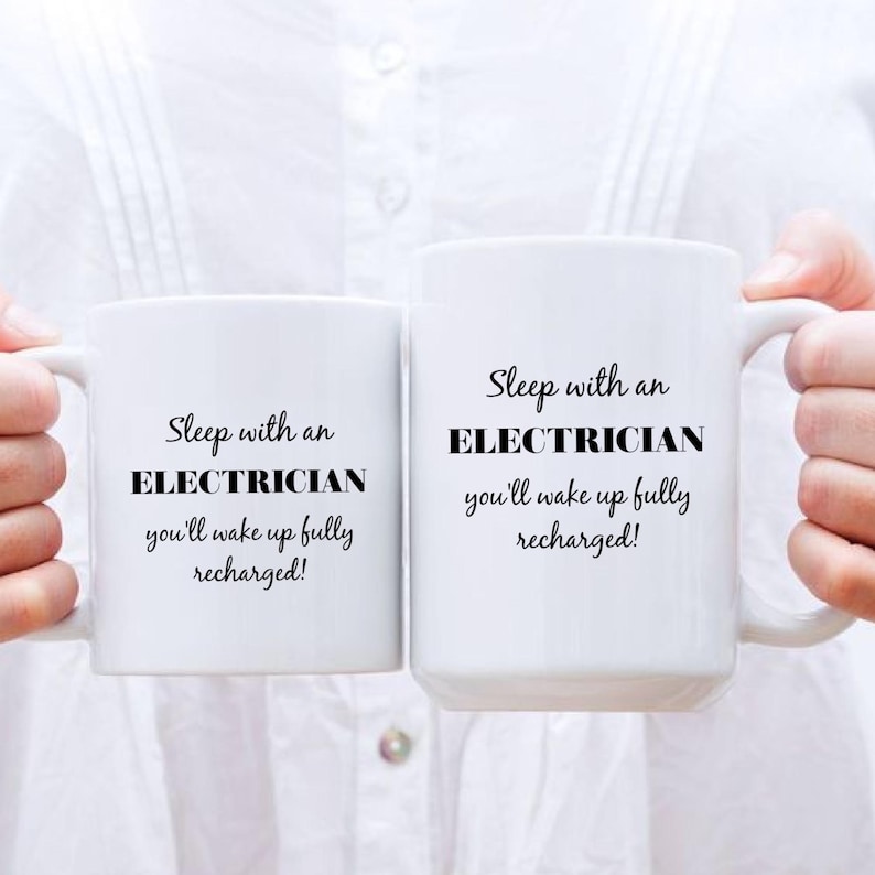 Funny Electrician Mug, Gifts for Wife, Partner or Girlfriend, Meaningful Inappropriate Coffee Cup image 5