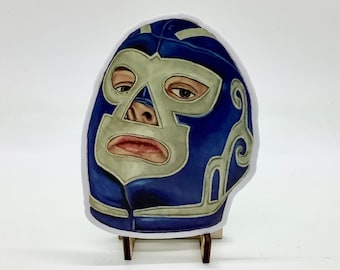 Luchador Mexican Wrestler Sticker - 4 inches - vinyl sticker - self portrait